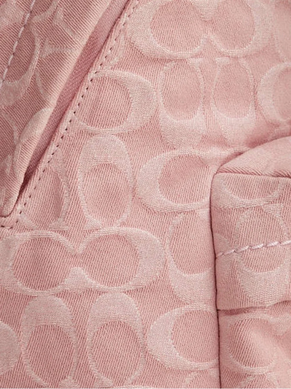 Coach Taylor Small Backpack In Signature Denim Soft Pink